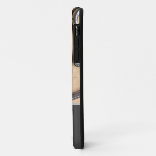 カスタマイズ可能なモノグラム違う鍵! Case-Mate iPhoneケース (裏面/左)