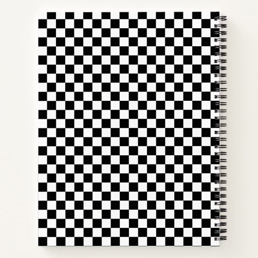 カスタマイズ可能なモンスタートラックの子供向けノート ノートブック (裏面)