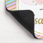 カスタマイズ可能なユニコーンのマウスパッド マウスパッド (コーナー)