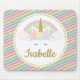 カスタマイズ可能なユニコーンのマウスパッド マウスパッド