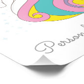 カスタマイズ可能なユニコーンプリント フォトプリント (角)