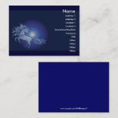 カスタマイズ可能なユニコーン- 名刺 (正面/裏面)