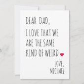 カスタマイズ可能なユーモアたっぷりの手書き誕生日カード シーズンカード (正面)