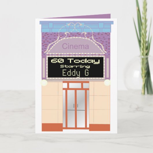 カスタマイズ可能なライトの名前 カード (正面)