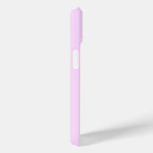 カスタマイズ可能なライトパープルのモノグラムフォンケース Case-Mate iPhoneケース (裏面 / 右)