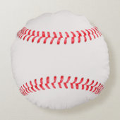 カスタマイズ可能なラウンド野球装飾用クッション ラウンドクッション (裏面)
