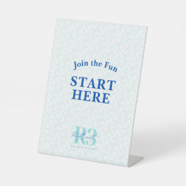 カスタマイズ可能なラグジュアリーリトリート企業のイベント 台座サイン