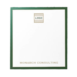 カスタマイズ可能なラグジュアリー企業ロゴ ノートパッド