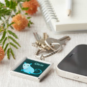 カスタマイズ可能なラットのキーホルダー キーホルダー (側面)