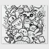 カスタマイズ可能なラッピング紙 ラッピングペーパー (フラット)