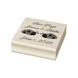 カスタマイズ可能なラブバグ ラバースタンプ