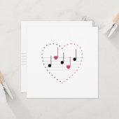 カスタマイズ可能なラブメロディ（フュージョン）カード カード (正面/裏面インサイチュ)