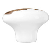 カスタマイズ可能なラブラドル・レトリーバー犬犬 セラミックノブ (側面)