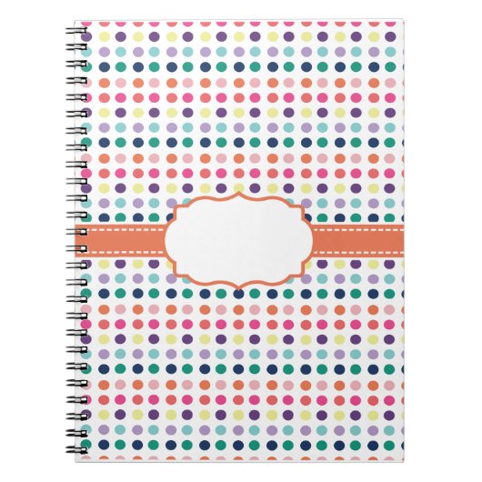 カスタマイズ可能なラベル件名ノートブックPlannerJournal ノートブック (正面)