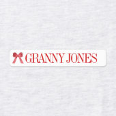 カスタマイズ可能なラベル家族ギフト祖母ママ ラベル (デザイン1)