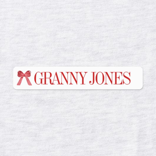 カスタマイズ可能なラベル家族ギフト祖母ママ ラベル (デザイン1)