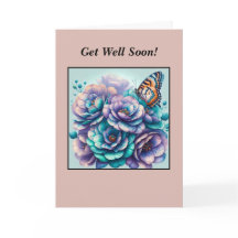 カスタマイズ可能なラベンダーターコイズ花蝶