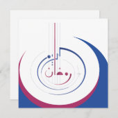 カスタマイズ可能なラマダン、寛大さの輪 シーズンカード (正面/裏面)