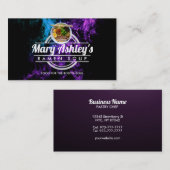 カスタマイズ可能なラーメンスープの名刺 名刺 (正面/裏面)