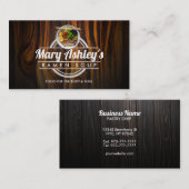 カスタマイズ可能なラーメンスープの名刺 名刺 (正面/裏面)