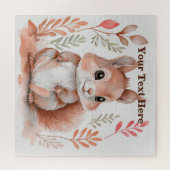 カスタマイズ可能なリスパズル ジグソーパズル (横)