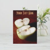 カスタマイズ可能なリンゴ カード (スタンド正面)