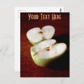 カスタマイズ可能なリンゴ ポストカード (正面/裏面)