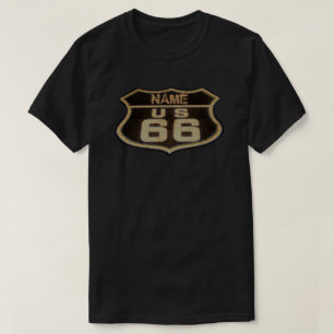 カスタマイズ可能なルート66のヴィンテージの印 Tシャツ