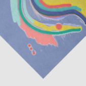 カスタマイズ可能なレインボーハートティッシュペーパー 薄葉紙 (詳細)