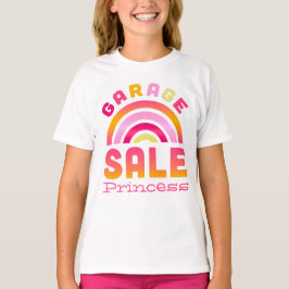 カスタマイズ可能なレインボー ガレージセール キッズTシャツ Tシャツ