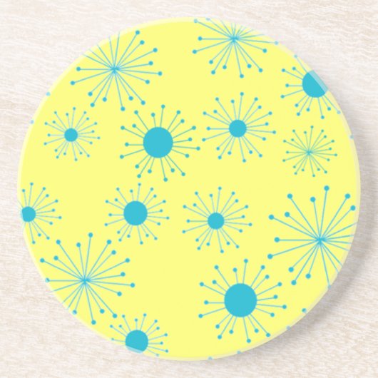 カスタマイズ可能なレトロスターバスト コースター (正面)