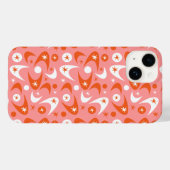 カスタマイズ可能なレトロブーメランズ Case-Mate iPhoneケース (裏面 (横))