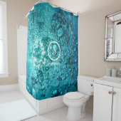 カスタマイズ可能なロゴと文字付き水中 シャワーカーテン (インサイチュ)