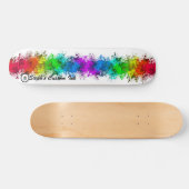 カスタマイズ可能なロゴスケートボード スケートボード (横)