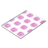 カスタマイズ可能なロゴ印刷独自のブランドを作成 ノートブック (左側)