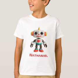 カスタマイズ可能なロボット子供たち Tシャツ