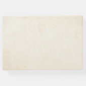 カスタマイズ可能なローズ - ゲストブック (裏面)