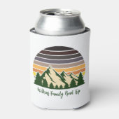 カスタマイズ可能なロードトリップグリーンフォレスト自然 缶クーラー (缶正面)