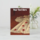 カスタマイズ可能なローブ、花びら、ベッドカード (スタンド正面)