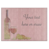 カスタマイズ可能なワインバラブドウ切断板 カッティングボード (正面)