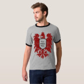 カスタマイズ可能なワシ頂上 Tシャツ (正面フル)