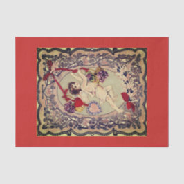 カスタマイズ可能なヴィンテージの天使のティッシュペーパー 薄葉紙