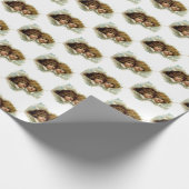 カスタマイズ可能なヴィンテージの天使の包装紙 ラッピングペーパー (角)