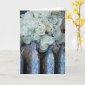 カスタマイズ可能なヴィンテージの黄色バラの結婚式の招待状 カード (黄色い花)