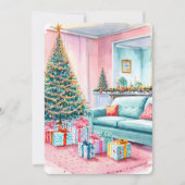 カスタマイズ可能なヴィンテージスタイルのホリデーカード シーズンカード (正面)