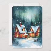 カスタマイズ可能なヴィンテージスタイルのホリデーカード シーズンカード (正面)