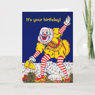 カスタマイズ可能なヴィンテージピエログリーティングカード シーズンカード