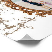 カスタマイズ可能なヴィンテージフレーム ポスター (角)