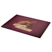 カスタマイズ可能なヴィンテージプラムレトロフルーツオールドスクール カッティングボード (角)