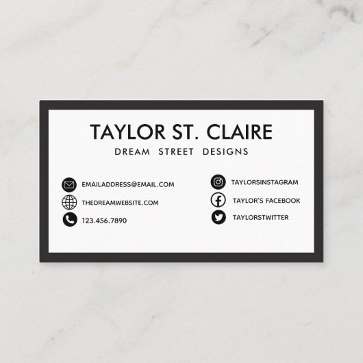 カスタマイズ可能なヴィンテージマップ名刺 名刺 (裏面)